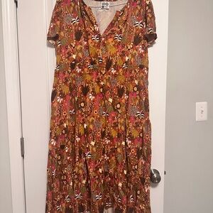 Target Patterned Midi Dress - Latino Hispanic Heritage Month exclusive